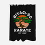 Miyagi Karate-none polyester shower curtain-Kari Sl