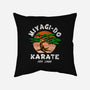 Miyagi Karate-none non-removable cover w insert throw pillow-Kari Sl