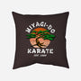 Miyagi Karate-none removable cover w insert throw pillow-Kari Sl