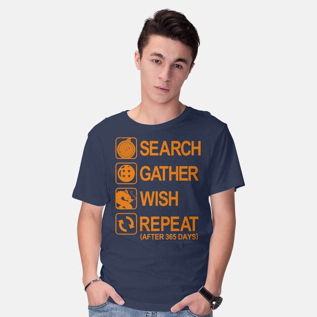 Wish Cycle-mens basic tee-Boggs Nicolas