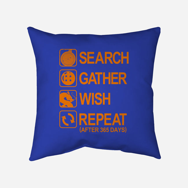 Wish Cycle-none removable cover throw pillow-Boggs Nicolas