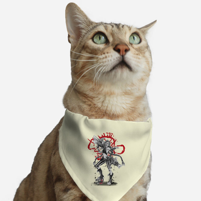 The Loose Cannon Girl-cat adjustable pet collar-DrMonekers