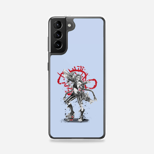The Loose Cannon Girl-samsung snap phone case-DrMonekers