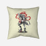 The Loose Cannon Girl-none removable cover w insert throw pillow-DrMonekers