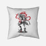 The Loose Cannon Girl-none removable cover w insert throw pillow-DrMonekers