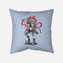 The Loose Cannon Girl-none removable cover throw pillow-DrMonekers