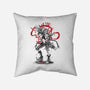 The Loose Cannon Girl-none removable cover throw pillow-DrMonekers