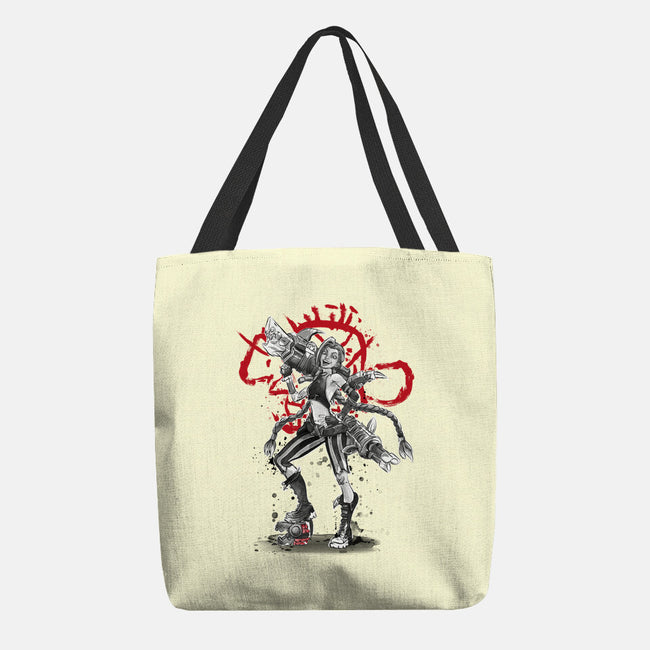 The Loose Cannon Girl-none basic tote-DrMonekers