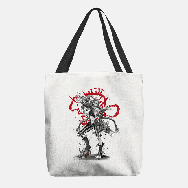 The Loose Cannon Girl-none basic tote-DrMonekers