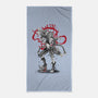The Loose Cannon Girl-none beach towel-DrMonekers