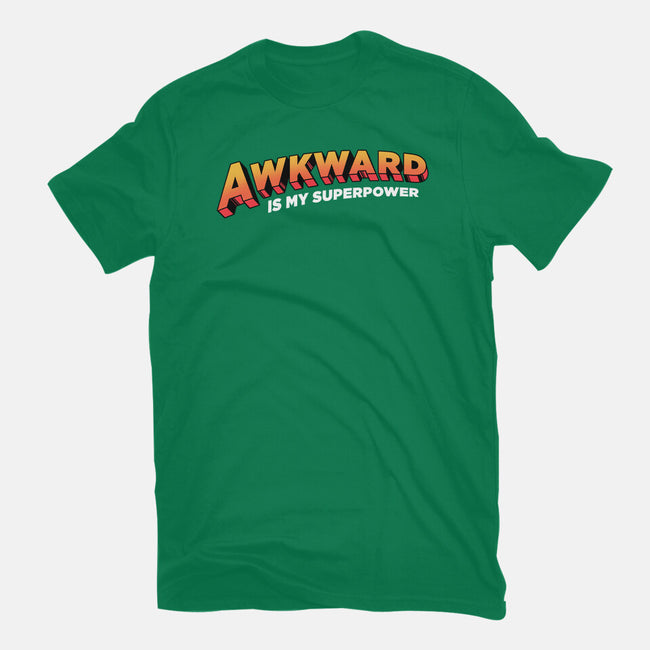 Awkward Is My Superpower-womens basic tee-tobefonseca