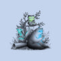 Connecting With The Forest Animals-none drawstring bag-tobefonseca
