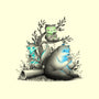 Connecting With The Forest Animals-none removable cover w insert throw pillow-tobefonseca