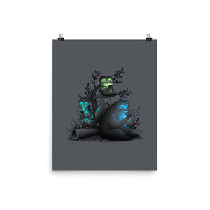 Connecting With The Forest Animals