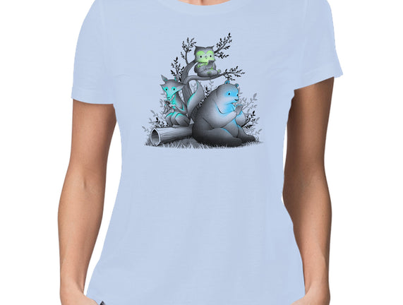 Connecting With The Forest Animals