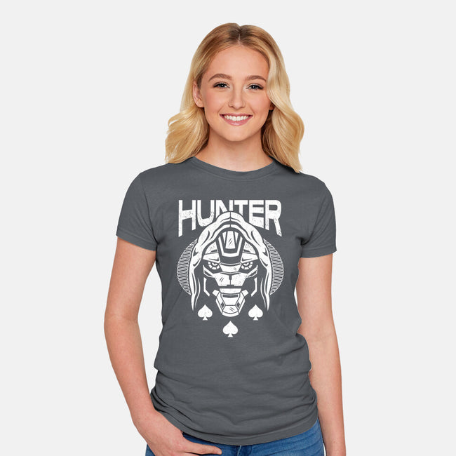 Cayde Hunter-womens fitted tee-Logozaste