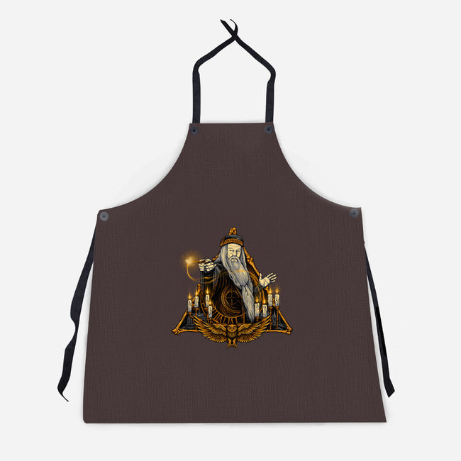 The Headmaster-unisex kitchen apron-glitchygorilla