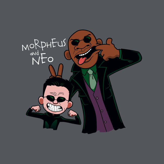 Morpheus and Neo-none glossy sticker-jasesa