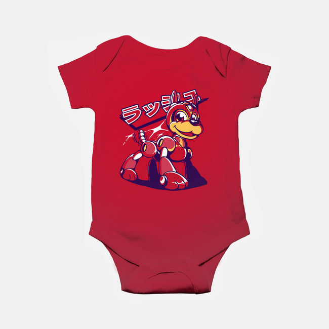 A Robot's Best Friend-baby basic onesie-estudiofitas