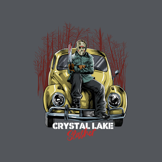 Crystal Lake Slasher-none glossy sticker-zascanauta