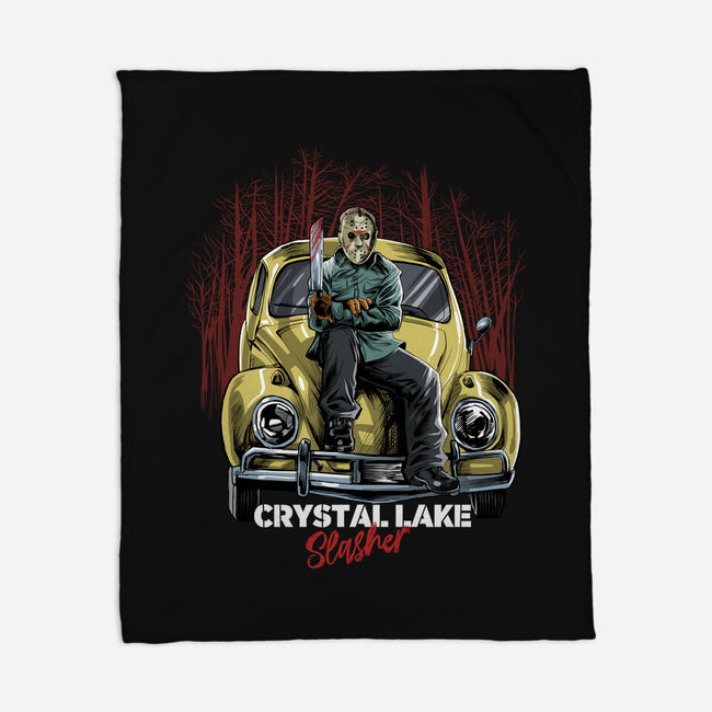 Crystal Lake Slasher-none fleece blanket-zascanauta
