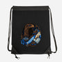 The Wise House-none drawstring bag-glitchygorilla