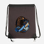The Wise House-none drawstring bag-glitchygorilla