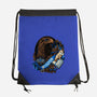 The Wise House-none drawstring bag-glitchygorilla