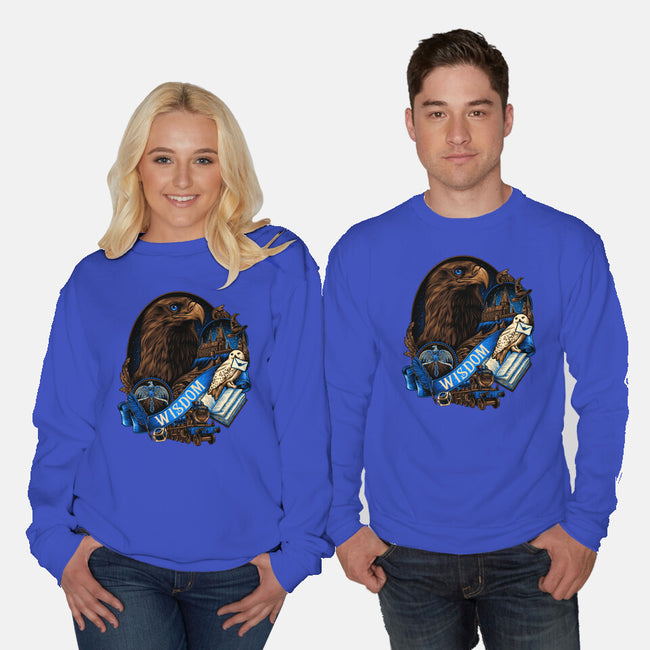 The Wise House-unisex crew neck sweatshirt-glitchygorilla