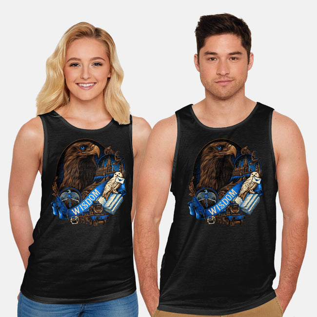 The Wise House-unisex basic tank-glitchygorilla