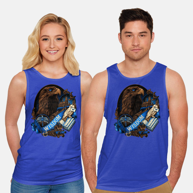 The Wise House-unisex basic tank-glitchygorilla