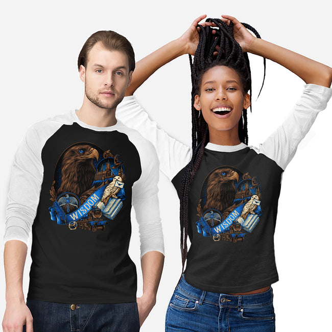 The Wise House-unisex baseball tee-glitchygorilla