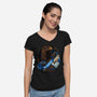 The Wise House-womens v-neck tee-glitchygorilla