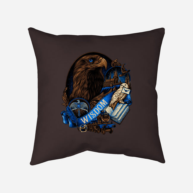 The Wise House-none removable cover w insert throw pillow-glitchygorilla