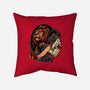 House Of Courage-none removable cover throw pillow-glitchygorilla