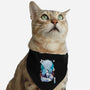 Silver Samurai-cat adjustable pet collar-SwensonaDesigns