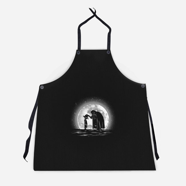 Moonlight Straw Hat-unisex kitchen apron-fanfreak1