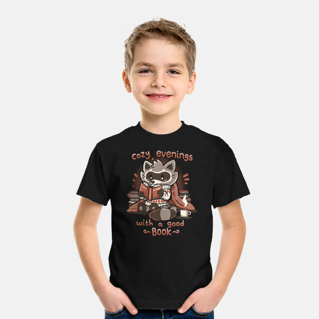 Cozy Nights With A Good Book-youth basic tee-TechraNova