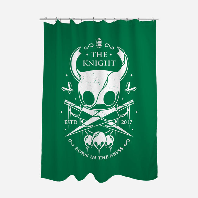 Born In The Abyss-none polyester shower curtain-Alundrart