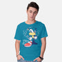 Waiting Hedgehog-mens basic tee-estudiofitas