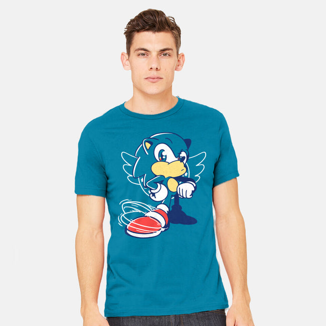 Waiting Hedgehog-mens heavyweight tee-estudiofitas