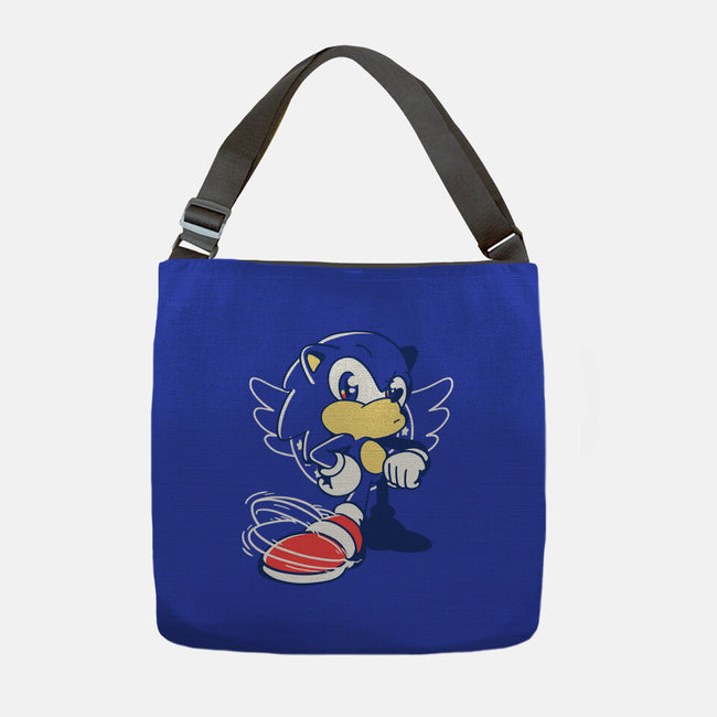 Waiting Hedgehog-none adjustable tote-estudiofitas