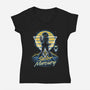 Retro Mercury Guardian-womens v-neck tee-Olipop