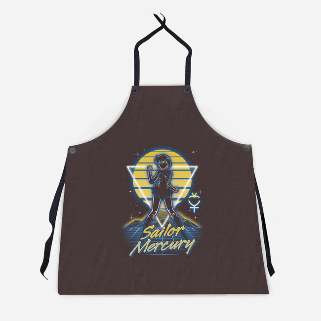 Retro Mercury Guardian-unisex kitchen apron-Olipop