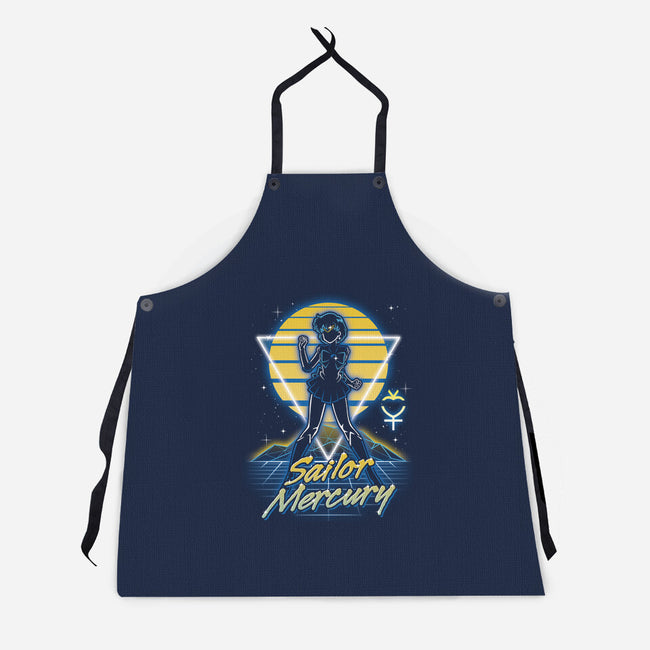 Retro Mercury Guardian-unisex kitchen apron-Olipop