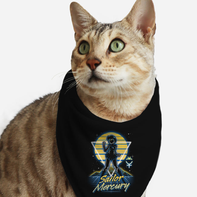 Retro Mercury Guardian-cat bandana pet collar-Olipop