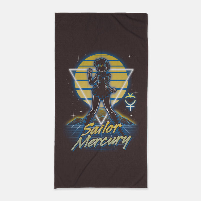 Retro Mercury Guardian-none beach towel-Olipop