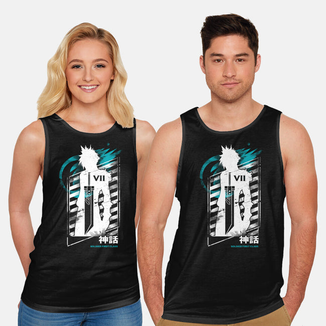 Soldier First Class-unisex basic tank-Logozaste