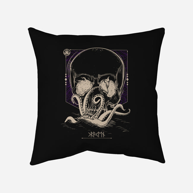 Terror Of The Sea-none removable cover throw pillow-Liewrite