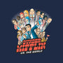Dunder Mifflin Vs The world-womens fitted tee-trheewood